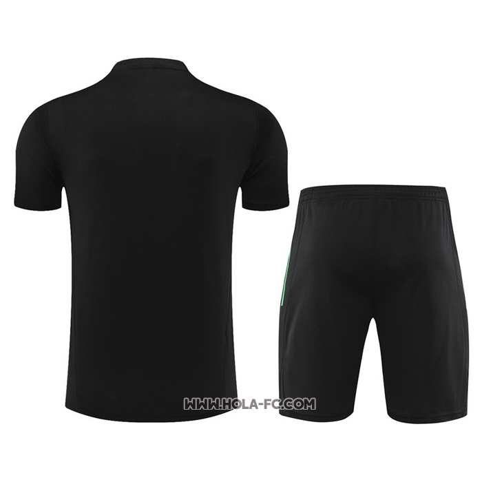 Chandal del Bayern Munich 2023-2024 Manga Corta Negro - Pantalon Corto